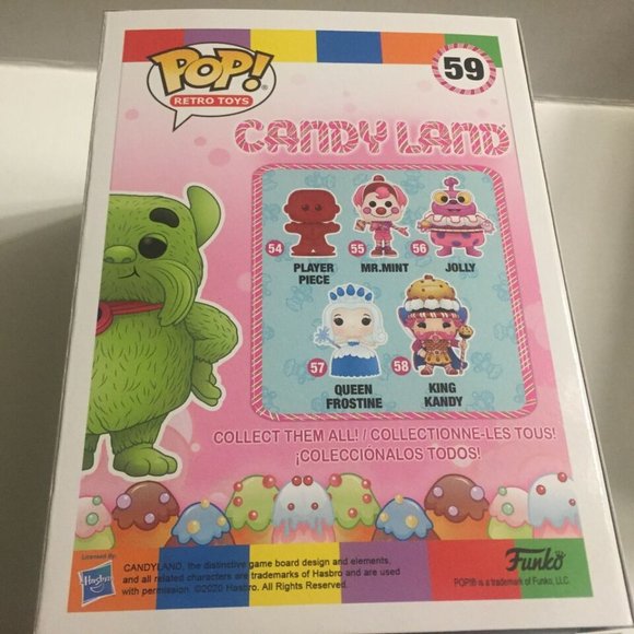 NEW 2021 Wondercon Shared Candy Land Plumpy Funko Pop Figure #59 - Picture 6 of 9